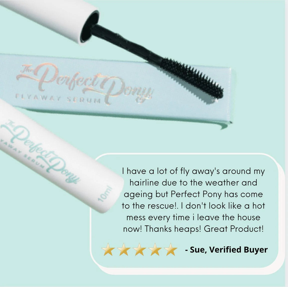 Flyaway Serum - Baby Hair Control & Smooth Hair Solution