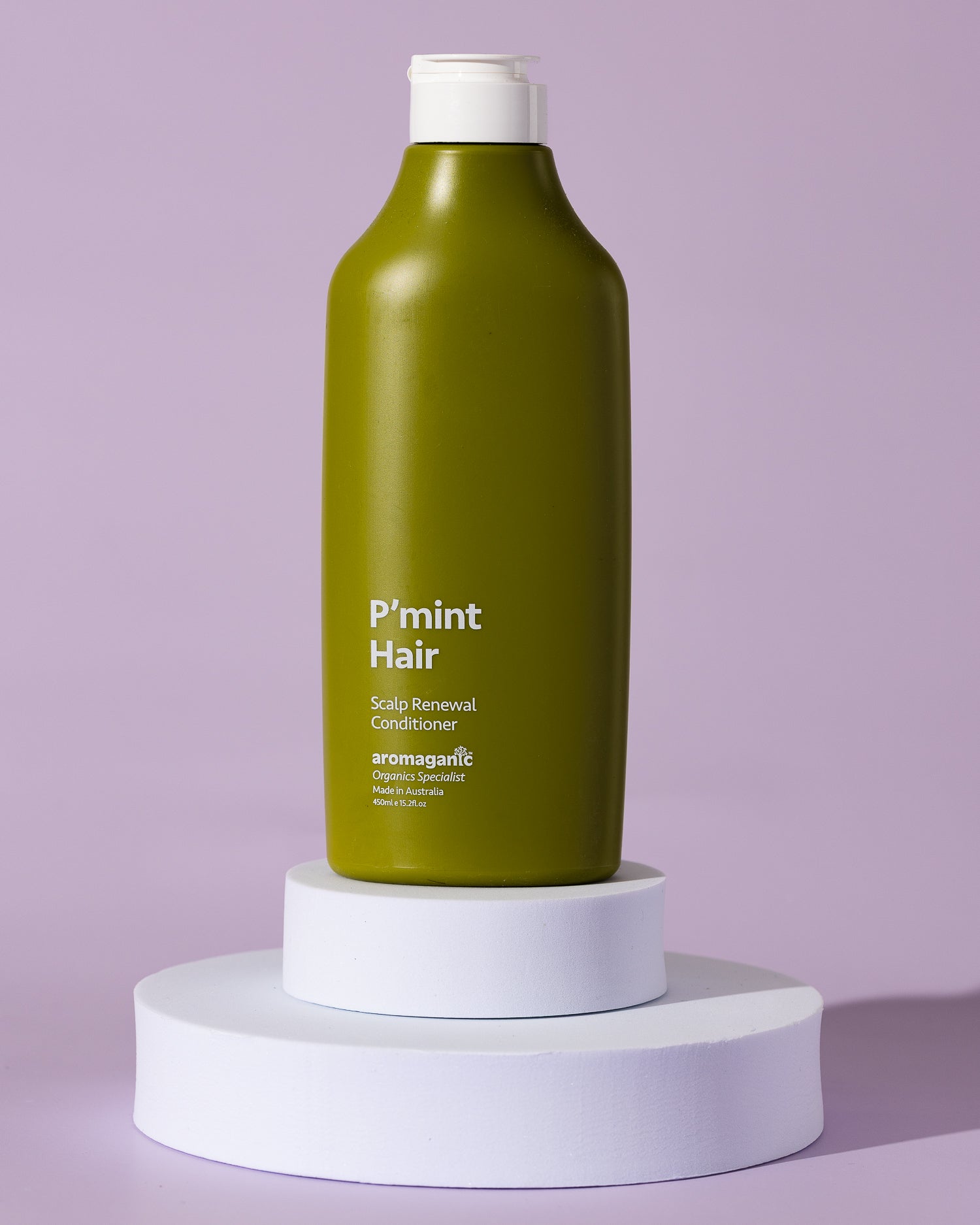 Aromaganic Pmint Hair Scalp Renewal Shampoo & Conditioner Duo Pack