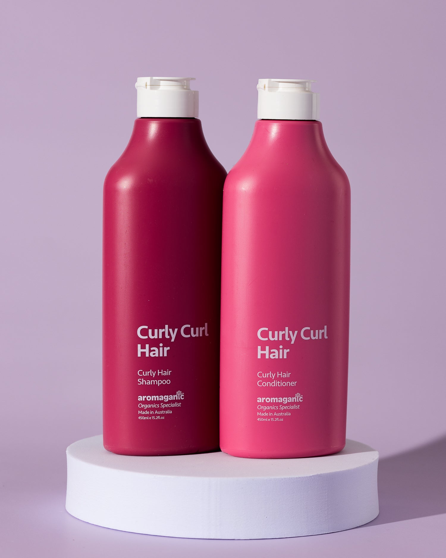 Aromaganic Curly Curl Hair Curly Hair Shampoo & Conditioner Duo Pack