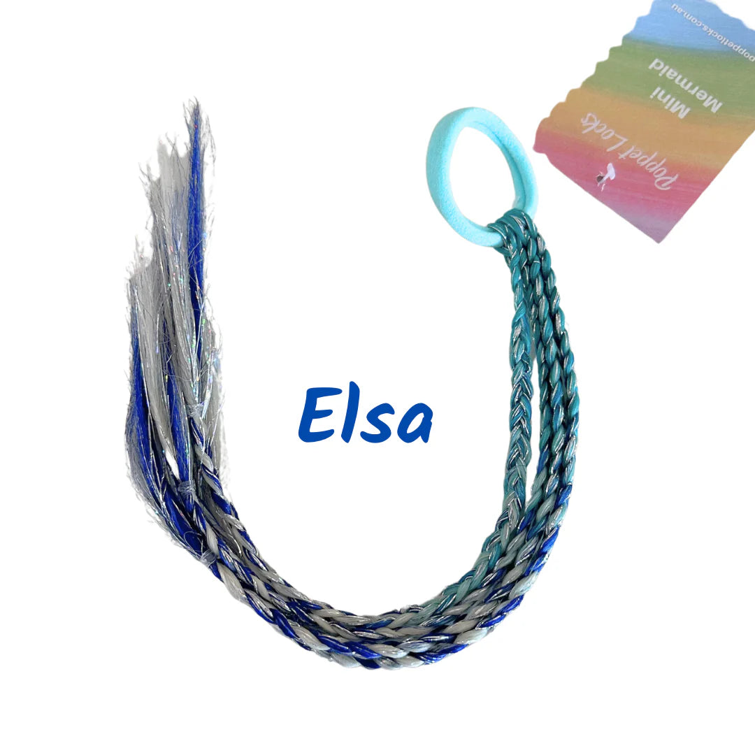 Mini Mermaid Plaited Pony Tail Hair Extensions