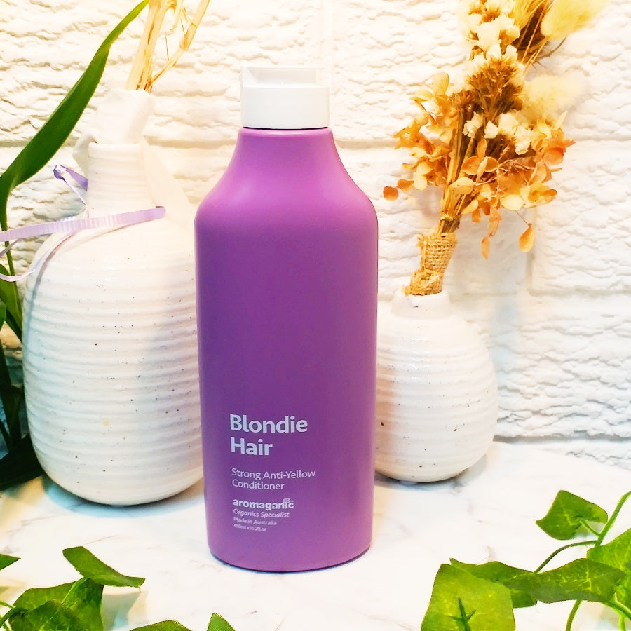 Aromaganic Blondie Hair Strong Anti Yellow Shampoo & Conditioner Duo Pack