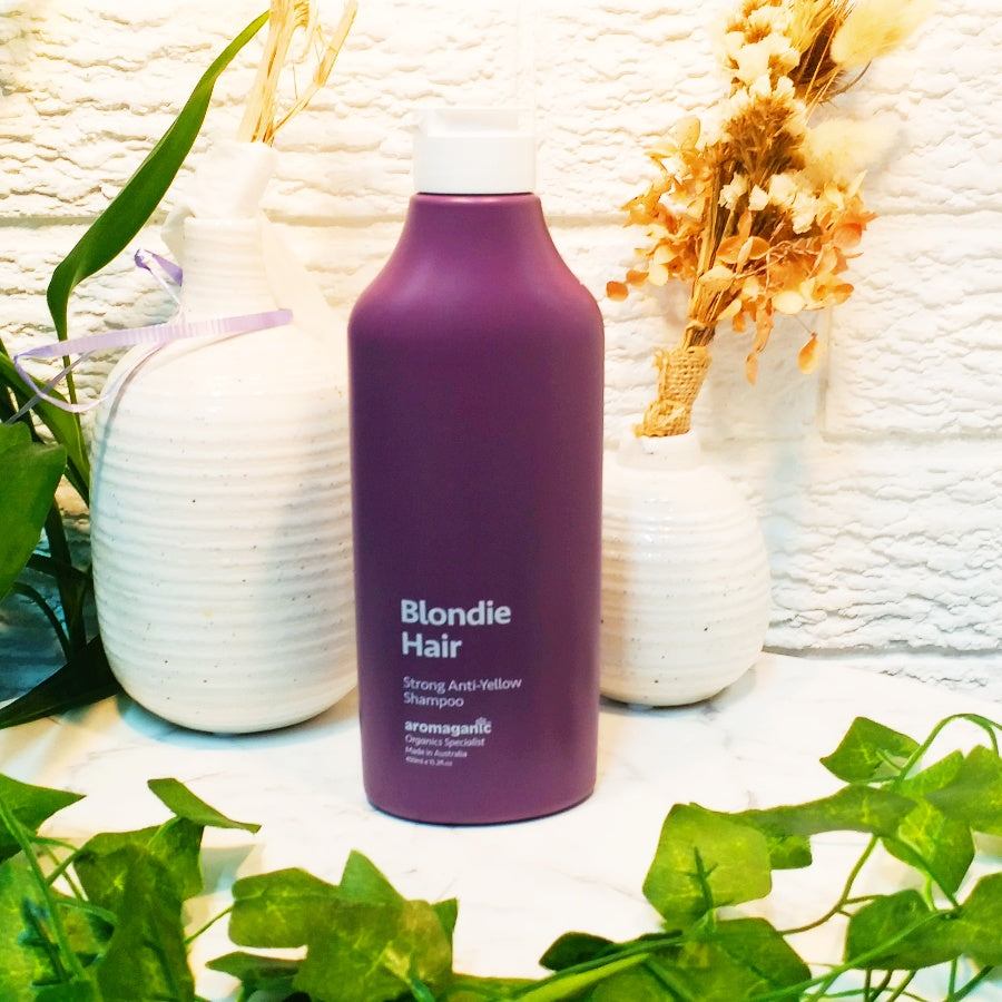 Aromaganic Blondie Hair Strong Anti Yellow Shampoo & Conditioner Duo Pack