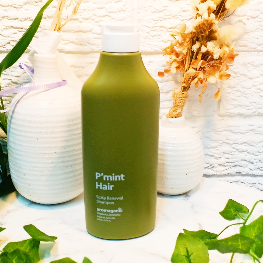 Aromaganic Pmint Hair Scalp Renewal Shampoo & Conditioner Duo Pack
