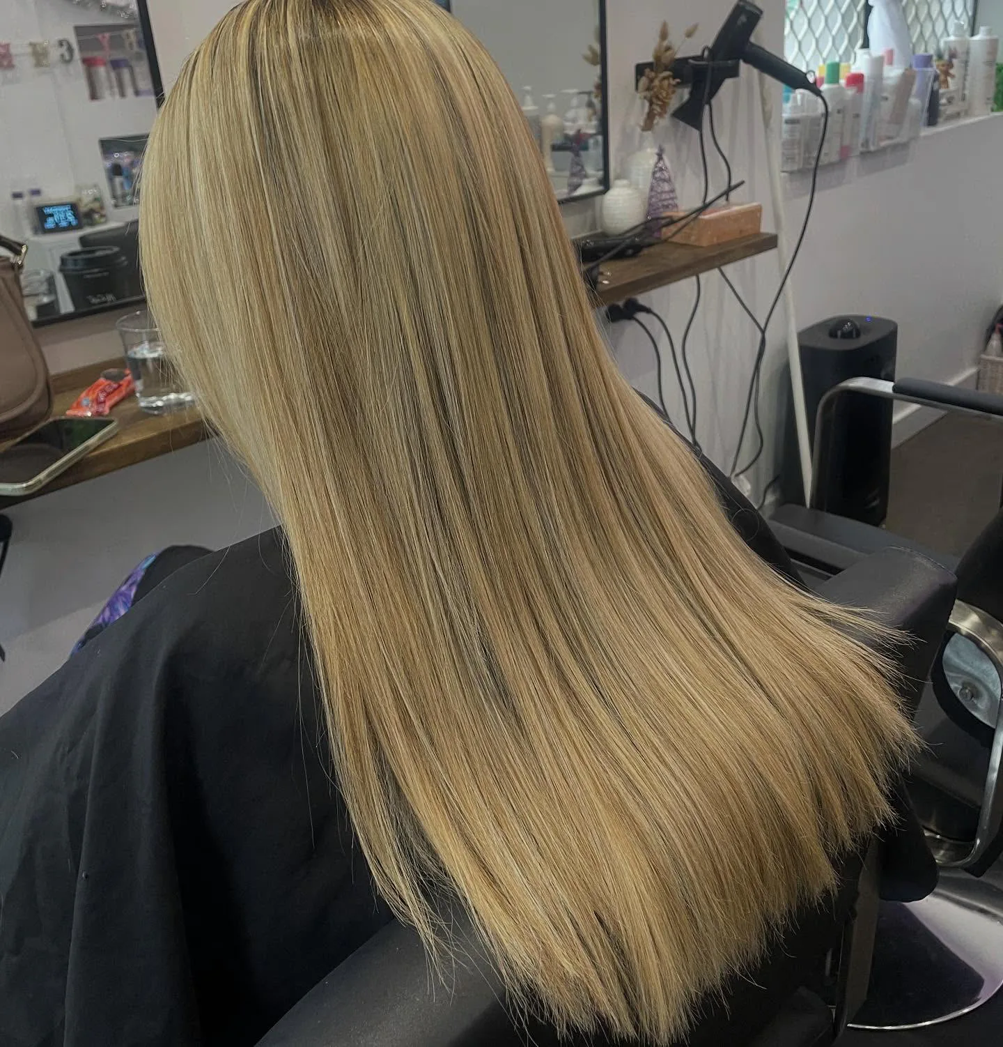 Blonde foil result by Hair Pinns