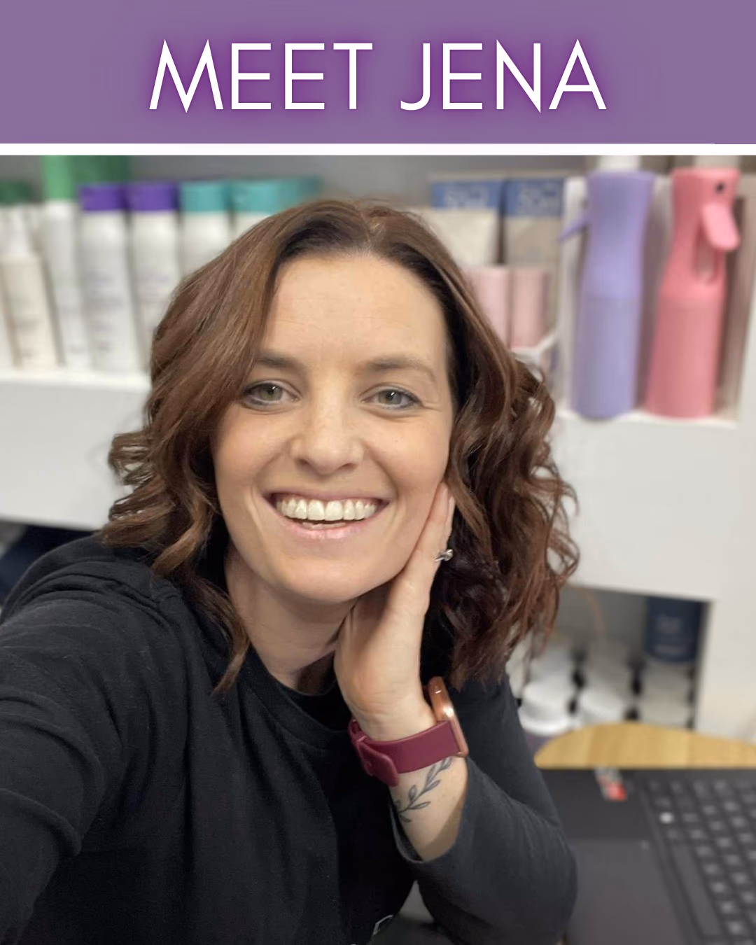 Jena — owner of Hair Pinns salon
