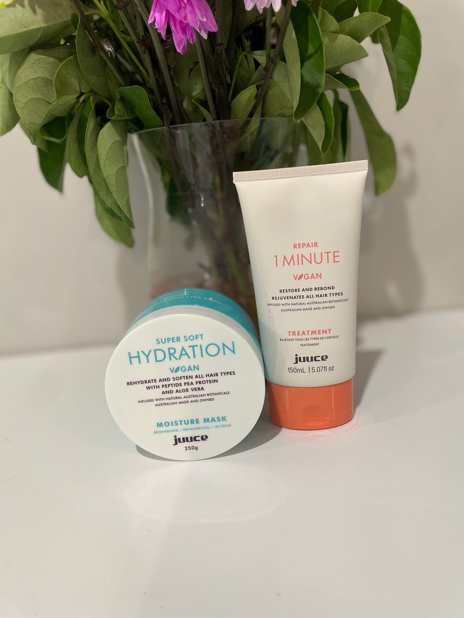 Juuce Super Soft Hydration Mask & 1 minute miracle treatment