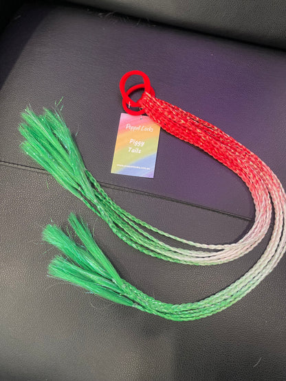 Christmas Reusable Ponytails