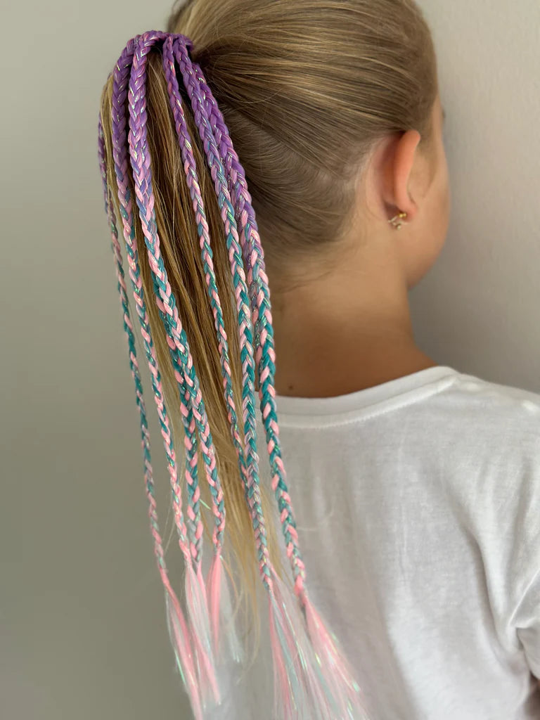 Poppet Locks Little Plaited Piggy Tails Set