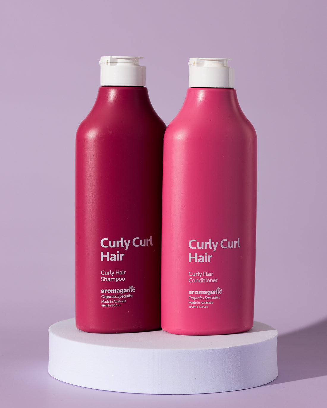 Aromaganic Curly Curl Hair Curly Hair Shampoo &amp; Conditioner Duo Pack
