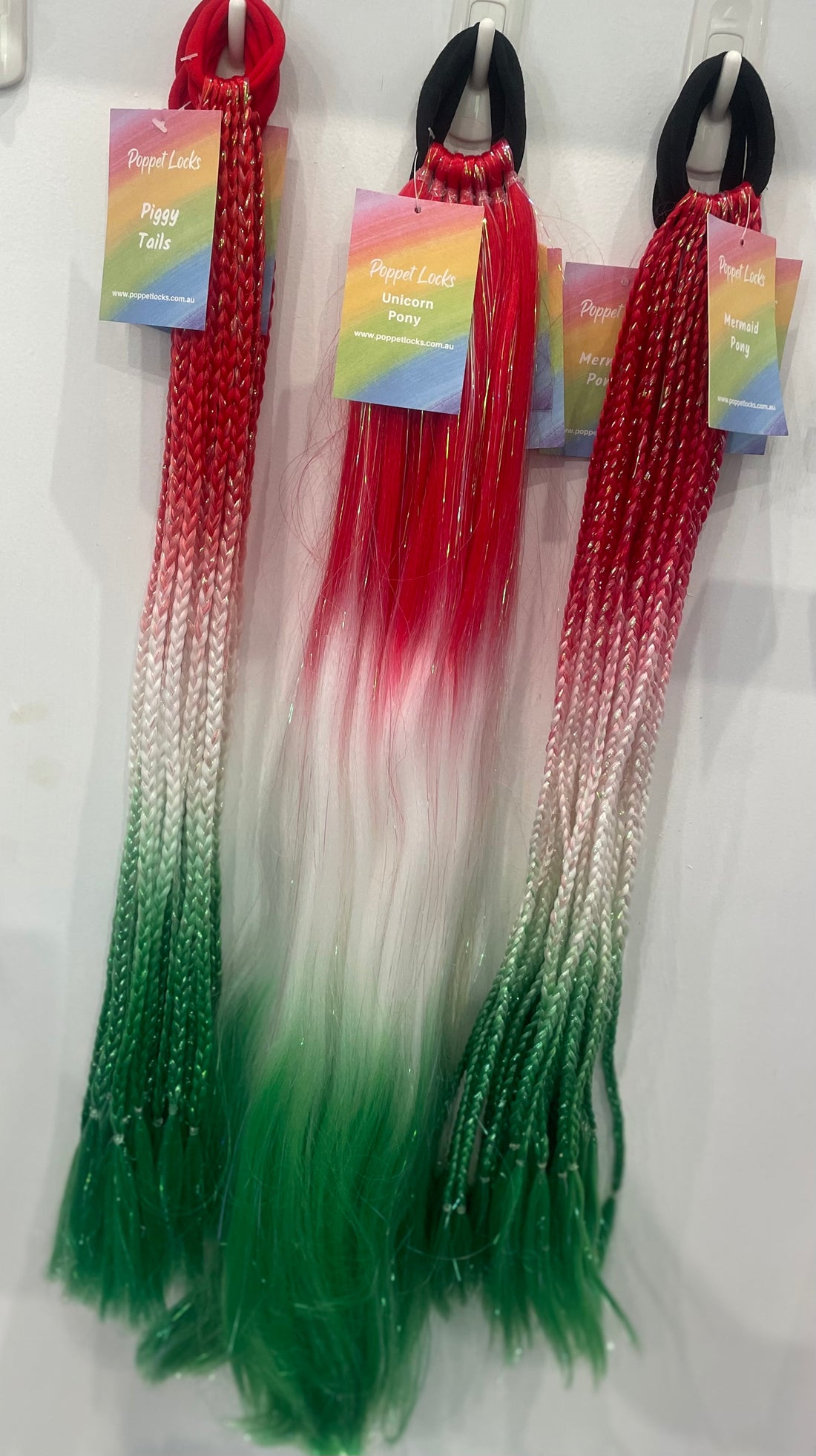 Christmas Reusable Ponytails