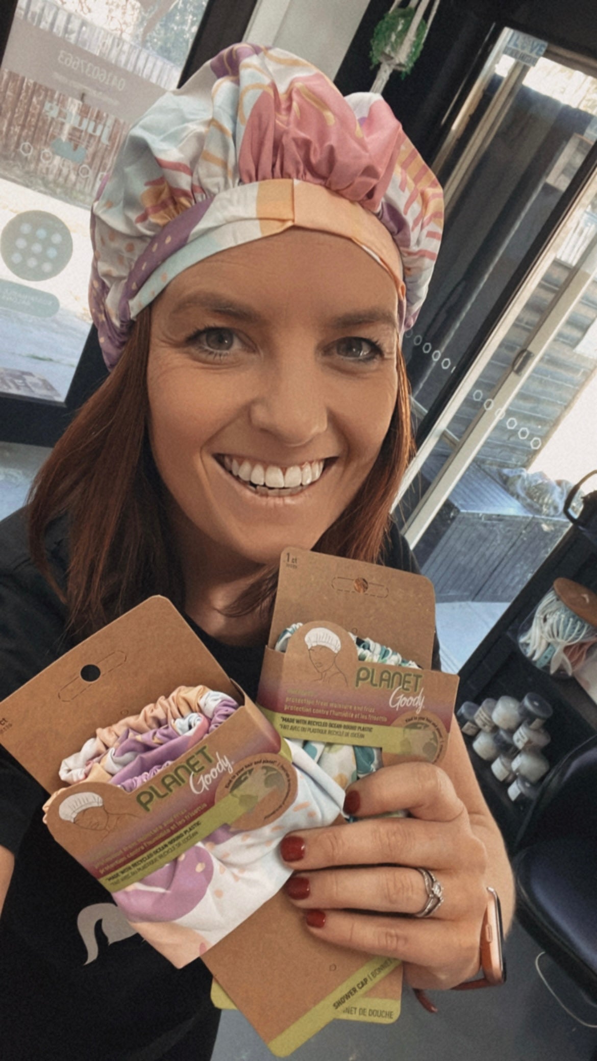 Planet Goody Shower Cap