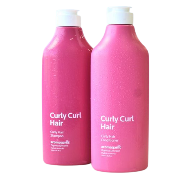 Aromaganic Curly Curl Hair Curly Hair Shampoo & Conditioner Duo Pack